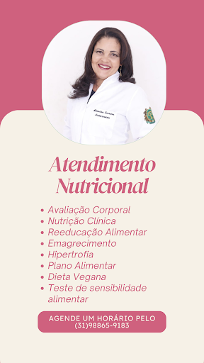 Nutricionista Aleandra Ferreira