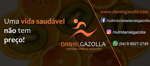 Nutricionista Daniel Gazolla