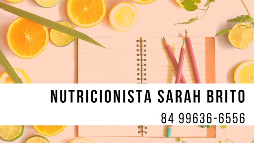NUTRICIONISTA SARAH BRITO - NUTRIÇÃO