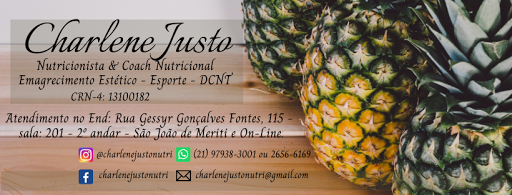 Nutricionista Charlene Justo