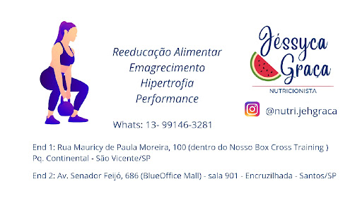Nutricionista Jessyca Graça