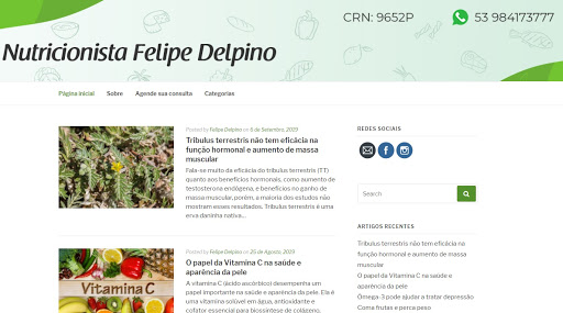 Nutricionista Felipe Delpino