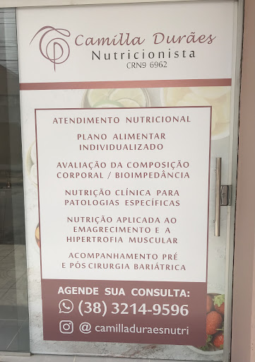 Nutricionista Camilla Durães