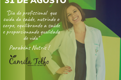 nutricionista camila tolfo em caxias do sul e online